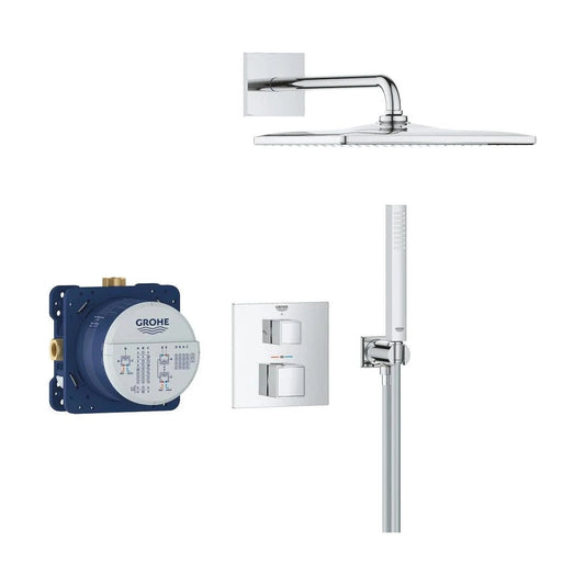 Columna de grifería para baño/ducha empotrada Grohe - Cromo
