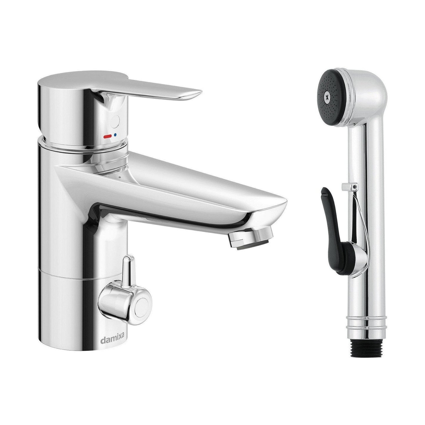 Grifo de Lavabo Damixa Core con Válvula de Lavadora