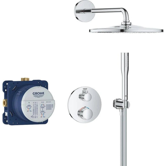 Columna de grifería para baño/ducha empotrada Grohe - Cromo