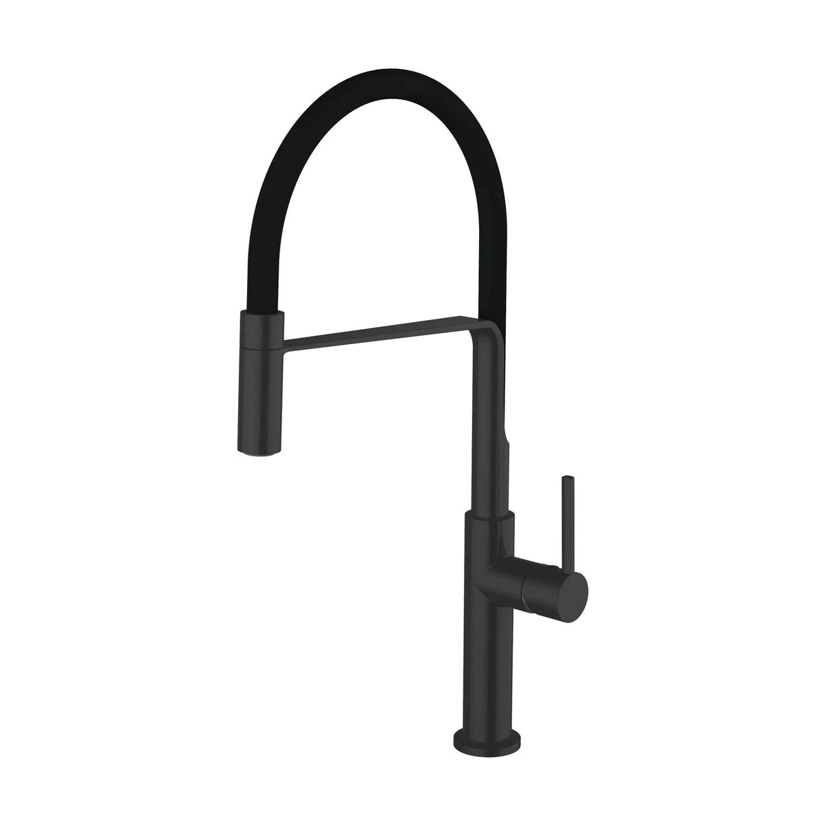 Grifería de fregadero Stillo Kitchen Flex extra alta monomando 1 jet negro