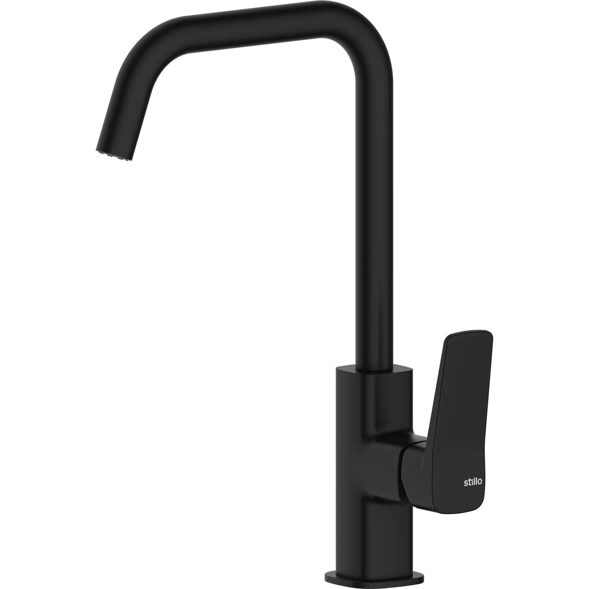 Grifería de fregadero Stillo Kitchen Flex extra alta monomando 1 jet negro