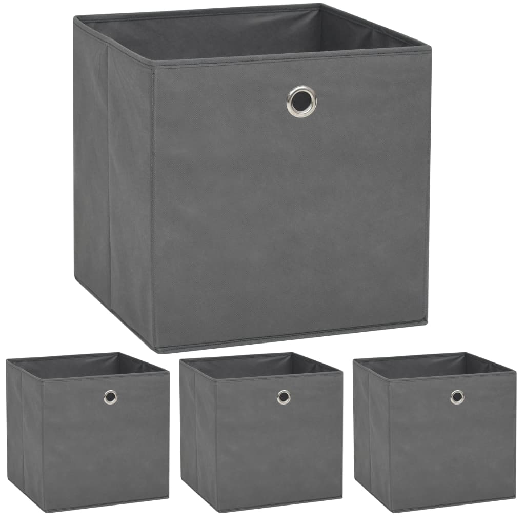 Cajas De Almacenaje 10 Uds Textil No Tejido 32X32X32 Cm