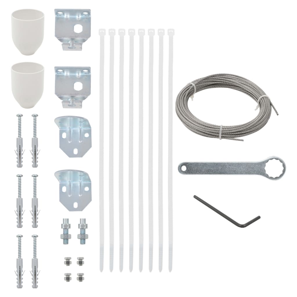 Set De Accesorios De Montaje De Toldo De Balcón 29 Piezas