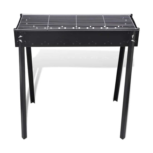Barbacoa De Carbón Cuadrada Con Soporte