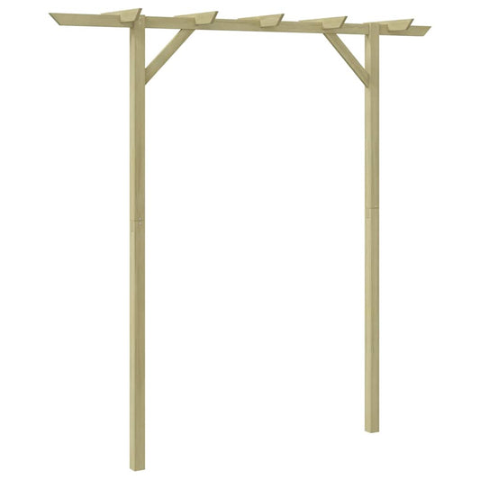 Pérgola De Jardín De Madera 205X40X203 Cm