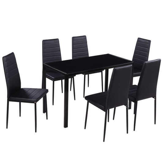 Conjunto De Mesa De Comedor Siete Piezas