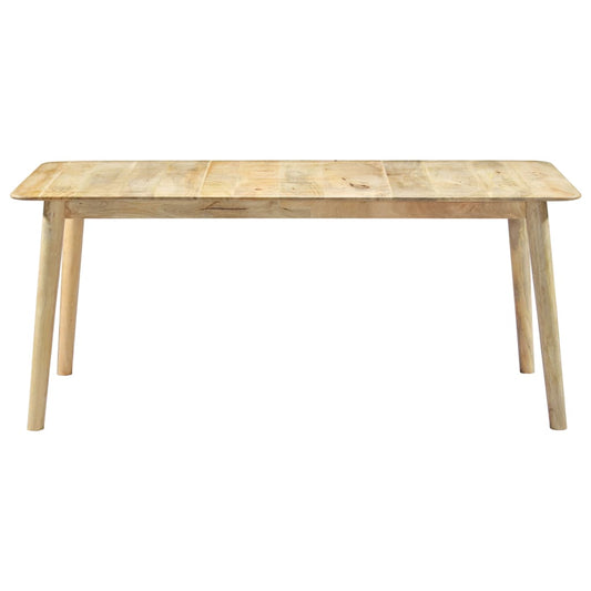 Mesa De Comedor De Madera Maciza De Mango