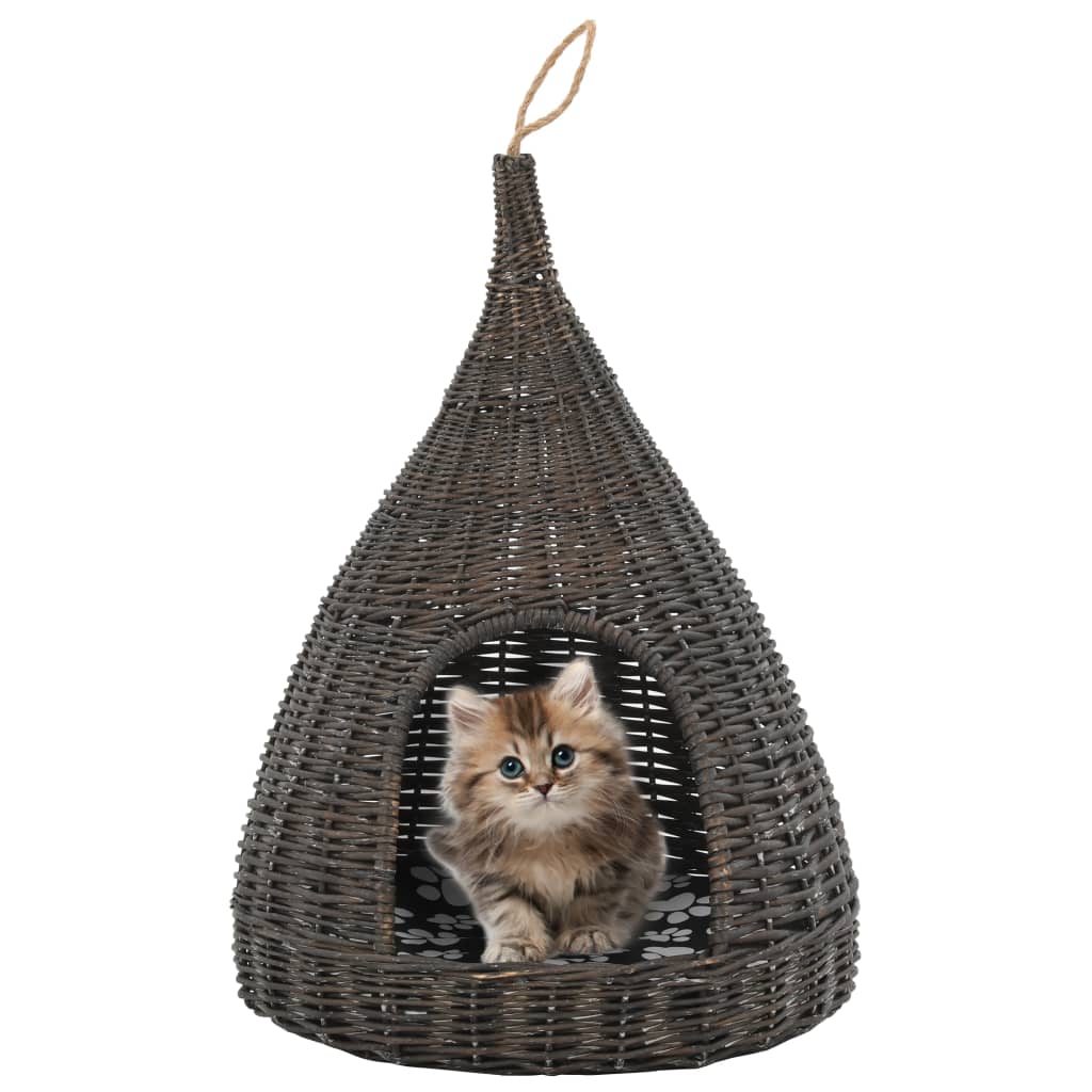 Casa Para Gatos Con Cojín Y Forma De Tipi Sauce 40X60Cm