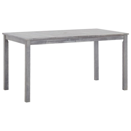 Set De Comedor De Jardín 5 Piezas Madera Maciza De Acacia