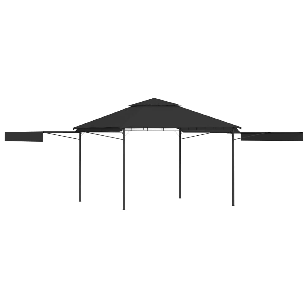 Cenador Con Tejado Doble Extensible 3X3X2,75M 180G/M²