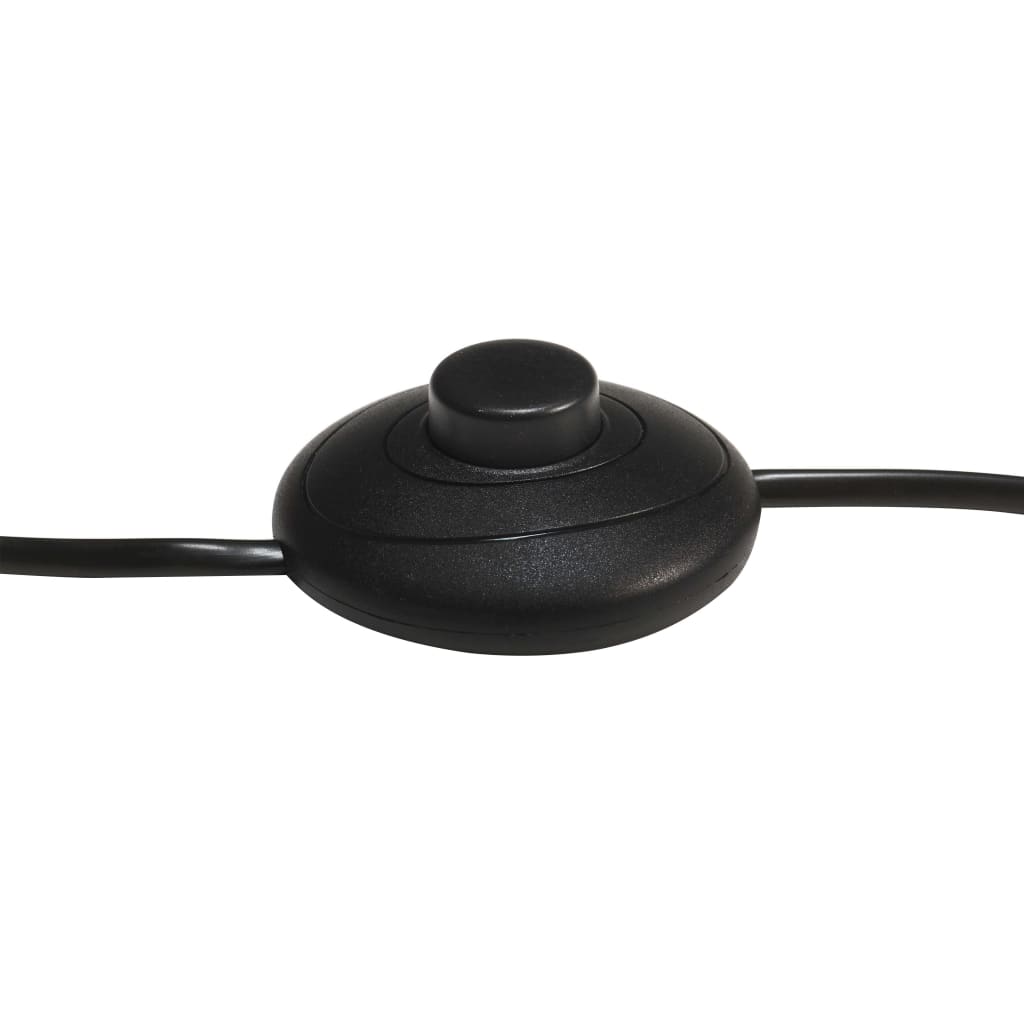 Lámpara De Suelo Con Trípode Madera Maciza Mango Negro 171 Cm
