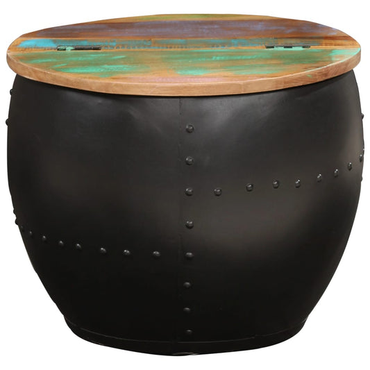 Mesa De Centro De Madera Maciza Reciclada