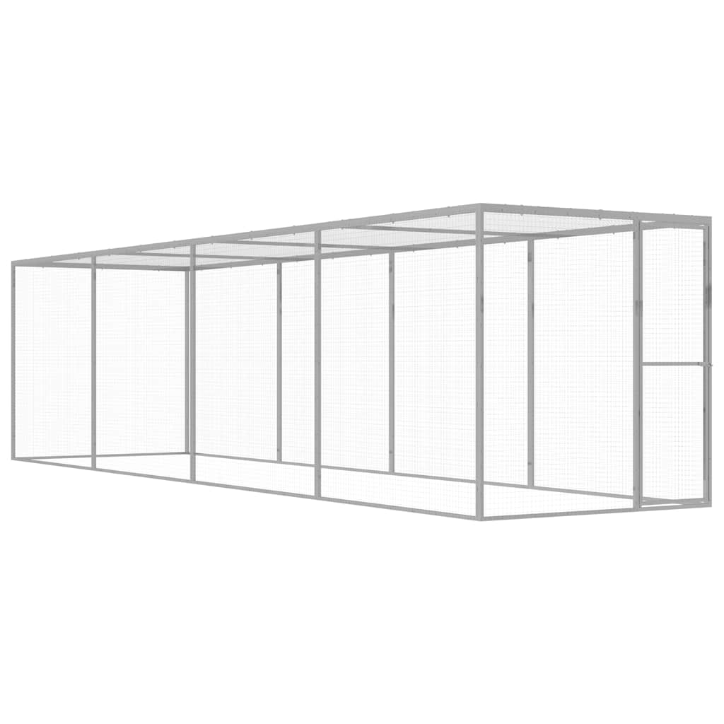 Jaula Para Gatos Acero Galvanizado 3X3X2,5 M