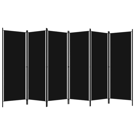 Biombo Divisor De 6 Paneles 300X180 Cm
