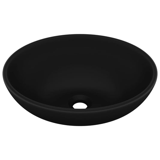 Lavabo De Lujo Ovalado Cerámica 40X33 Cm