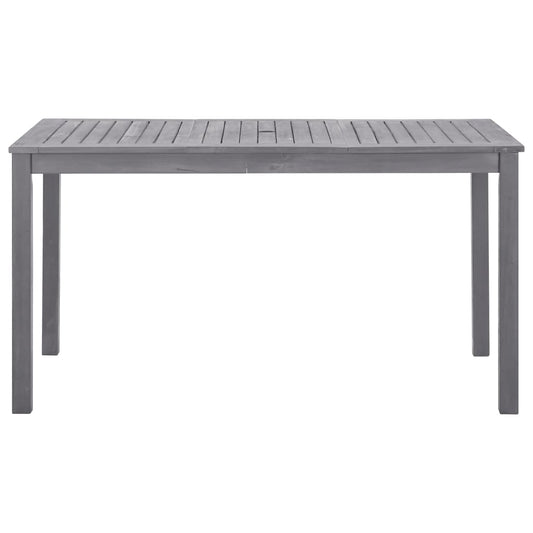 Mesa De Jardín Madera Maciza De Acacia Lavado