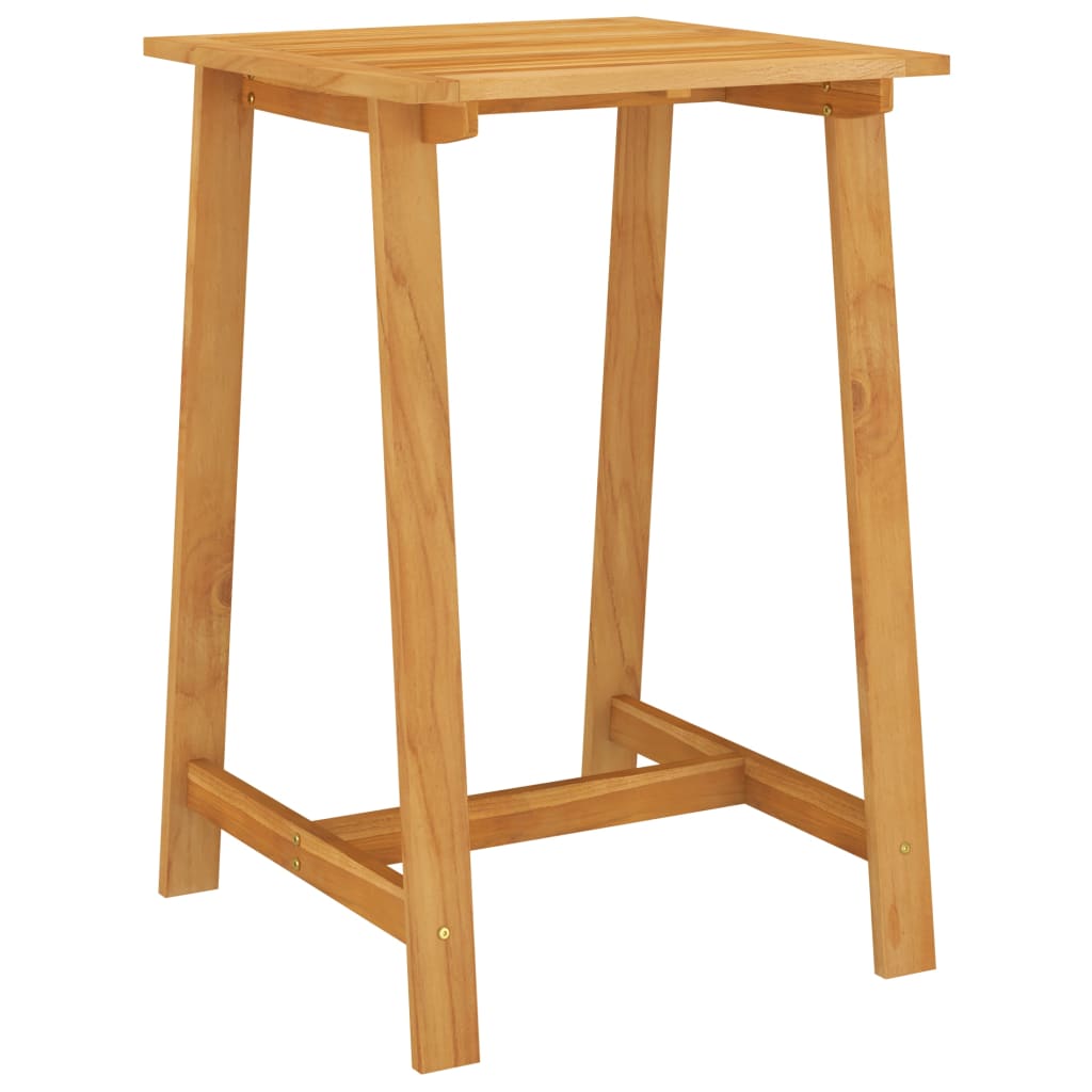 Mesa Alta De Jardín Madera Maciza De Acacia