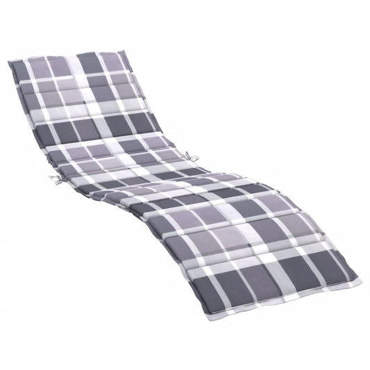 Cojín De Tumbona De Tela Oxford Estampado De Hojas