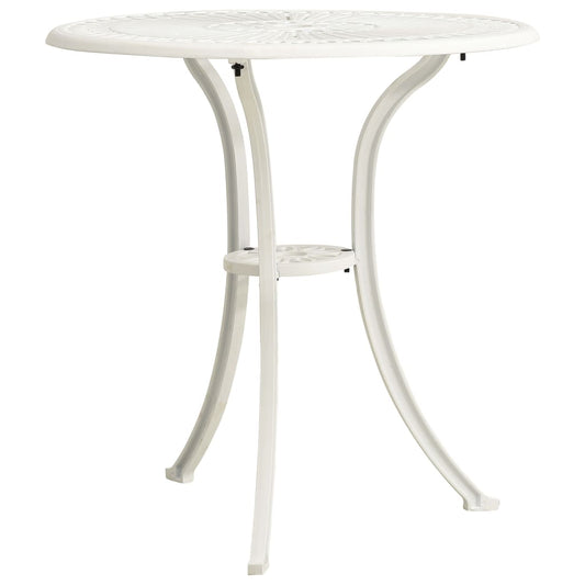 Mesa De Jardín Aluminio Fundido 62X62X65 Cm