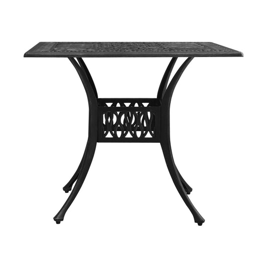 Mesa De Jardín Aluminio Fundido 90X90X73 Cm
