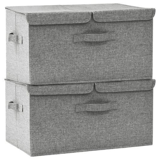 Cajas De Almacenaje 2 Unidades Tela