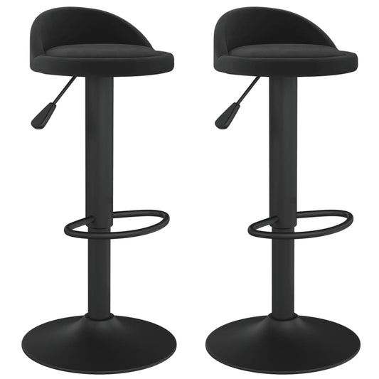 Taburetes De Cocina 2 Unidades Terciopelo