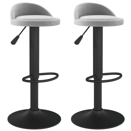 Taburetes De Cocina 2 Unidades Terciopelo