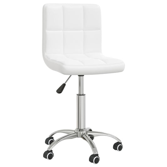 Silla De Oficina Giratoria De Cuero Sintético