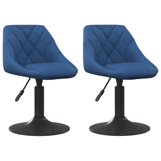 Sillas De Comedor Giratorias 2 Uds Terciopelo