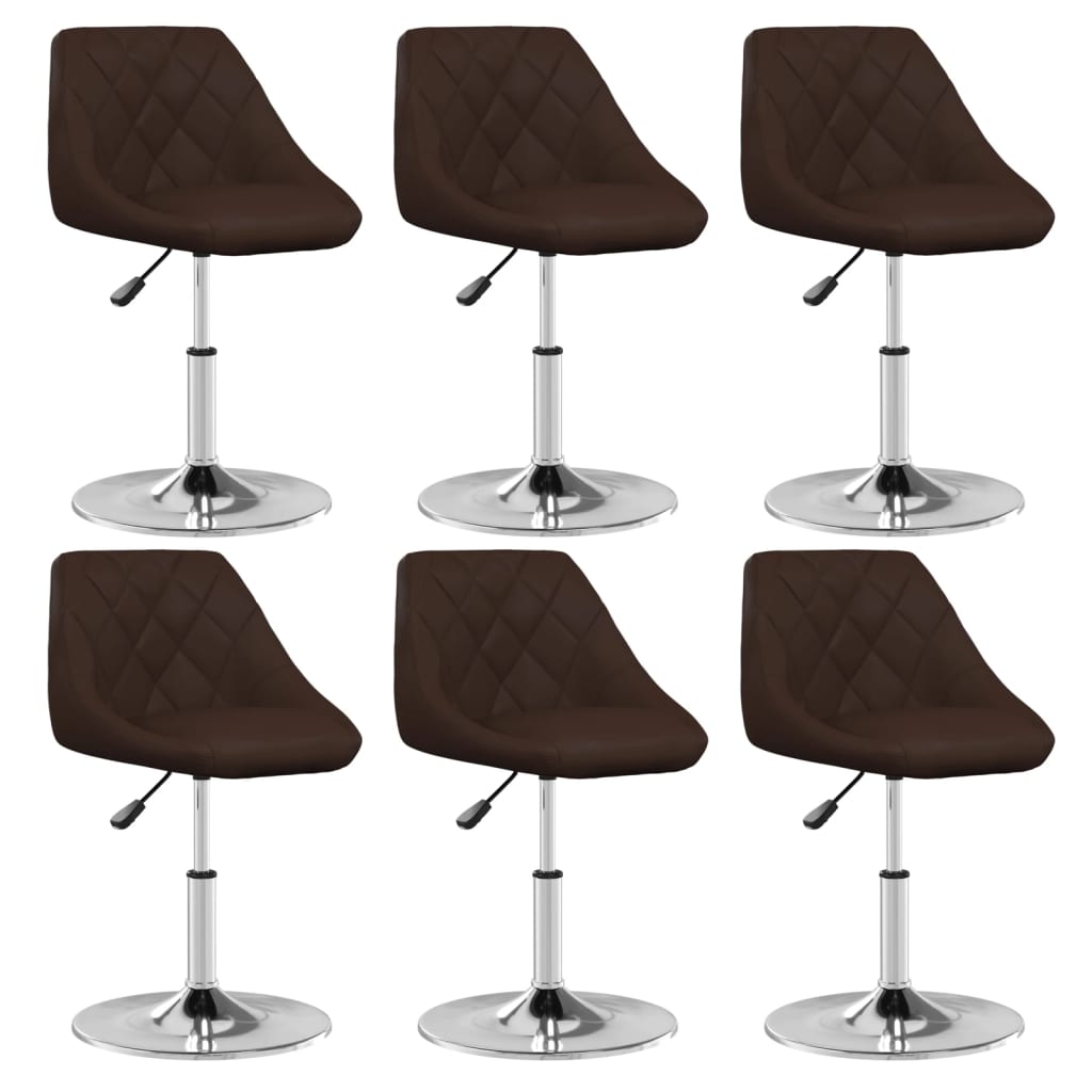 Sillas De Comedor 2 Unidades Cuero Sintético