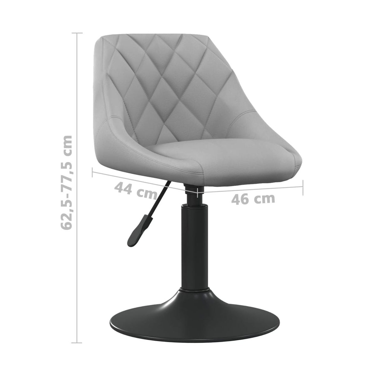 Silla De Comedor De Terciopelo Verde Claro