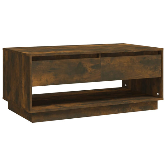 Mesa De Centro Madera De Ingeniería 102,5X55X44Cm