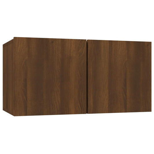 Mueble Tv Colgante Madera Contrachapada 60X30X30Cm