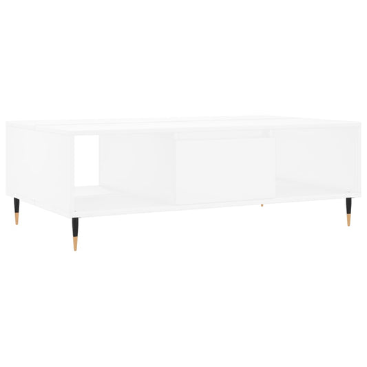 Mesa De Centro Madera De Ingeniería 104X60X35 Cm
