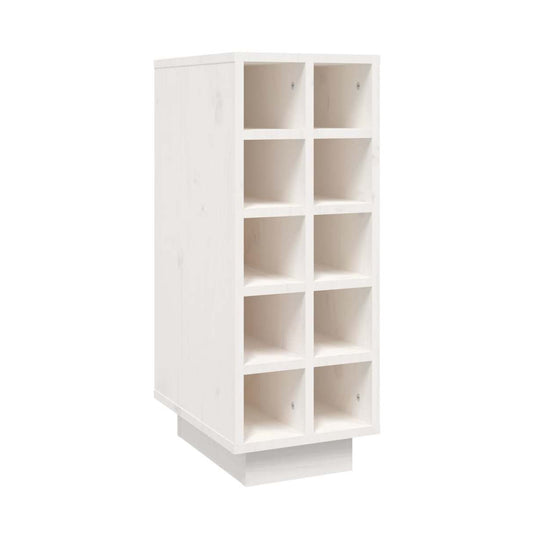 Botellero Madera Maciza De Pino 23X34X61 Cm