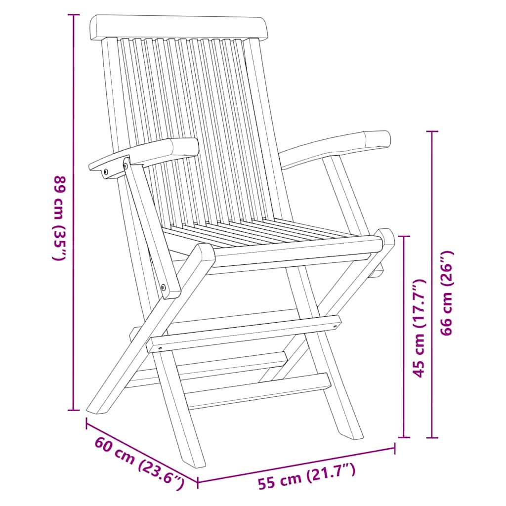 Conjunto De Comedor De Jardín 7 Pcs Marrón