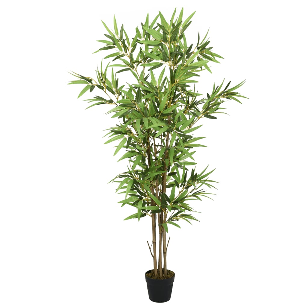 Árbol De Bambú Artificial Con 1288 Hojas Verde 180 Cm