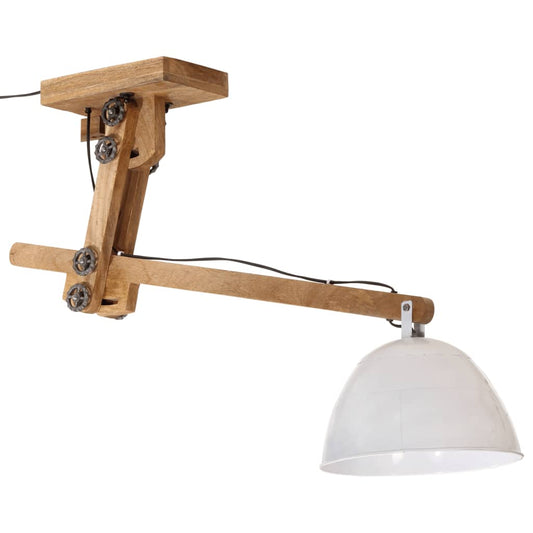 Lámpara De Techo Blanca 25 W E27 105X30X65-108 Cm