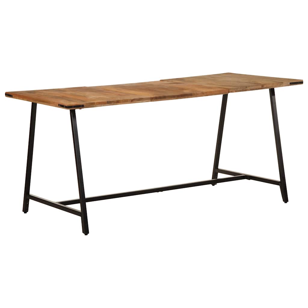 Mesa De Comedor Madera Maciza De Mango