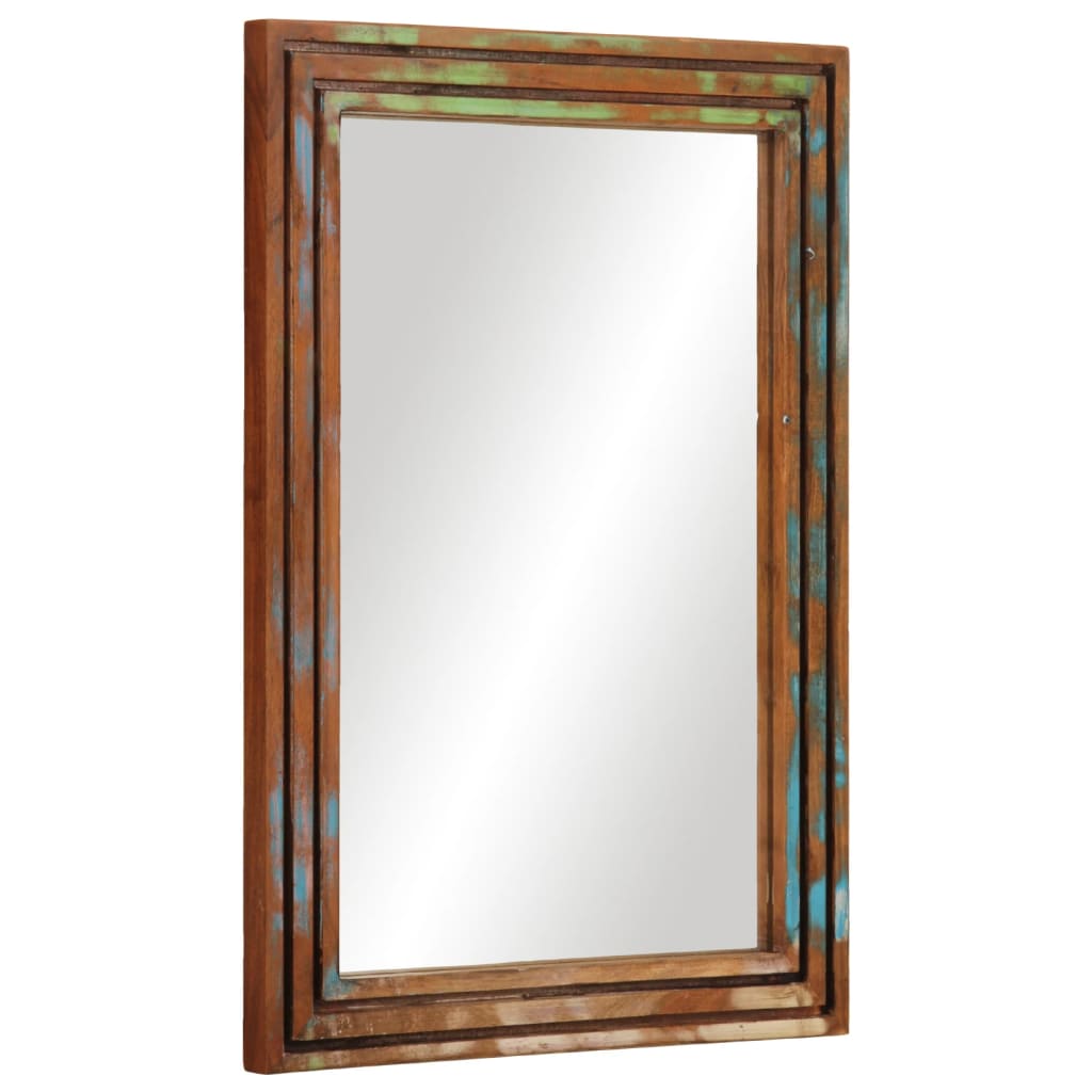 Espejo De Baño Y Vidrio 50X70 Cm