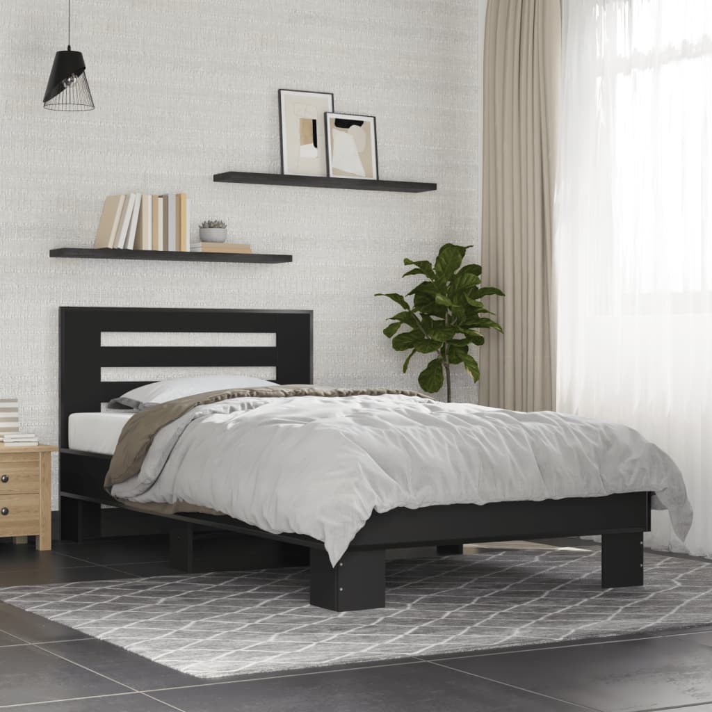Estructura Cama Madera Ingeniería Metal
