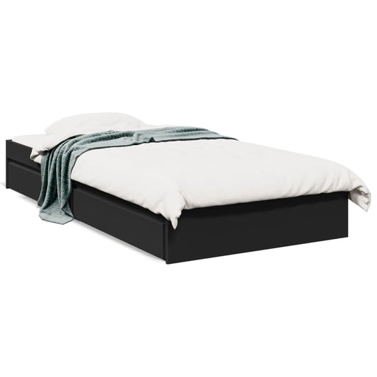 Cama Con Cajones Madera De Ingeniería