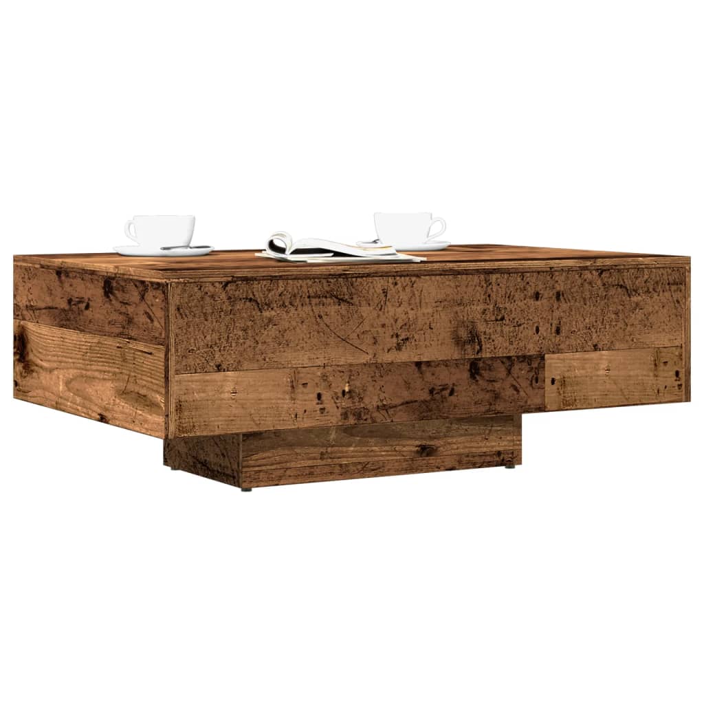 Mesa De Centro Madera De Ingeniería