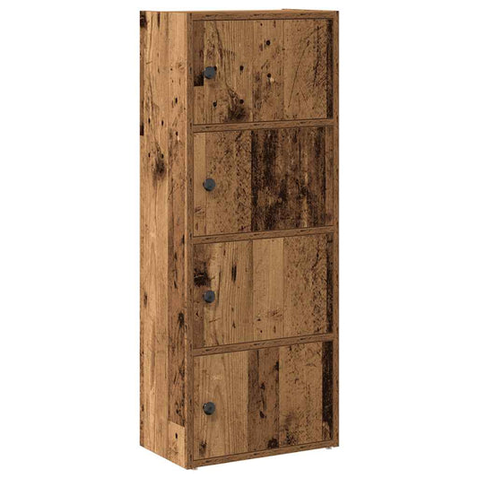 Estantería Madera De Ingeniería Color Envejecido 40X24X