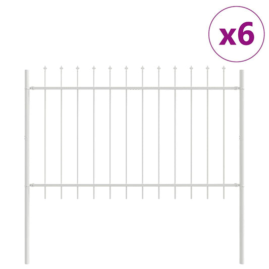 Valla De Jardín 6 Pcs 10,2 X 1,2 M