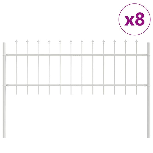 Valla De Jardín 8 Pcs 13,6 X 0,6 M