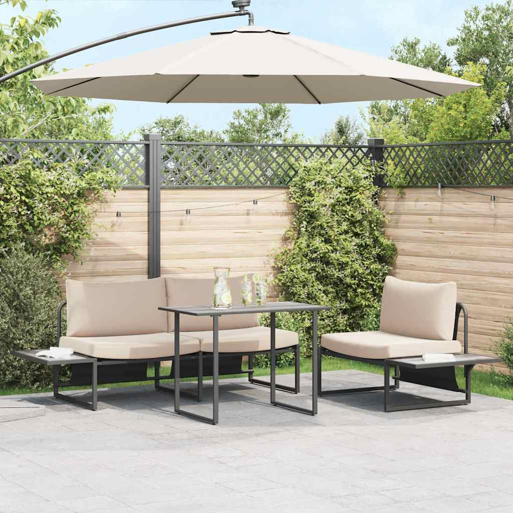 Mesa De Jardín 100 X 55 X 70 Cm Madera