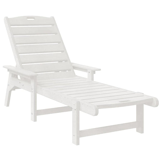 Tumbona 2 Pcs 195,5 X 53 X 98,5 Cm Polietileno
