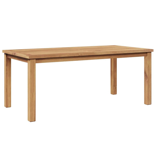 Mesa De Café Marrón Madera De Teca Maciza