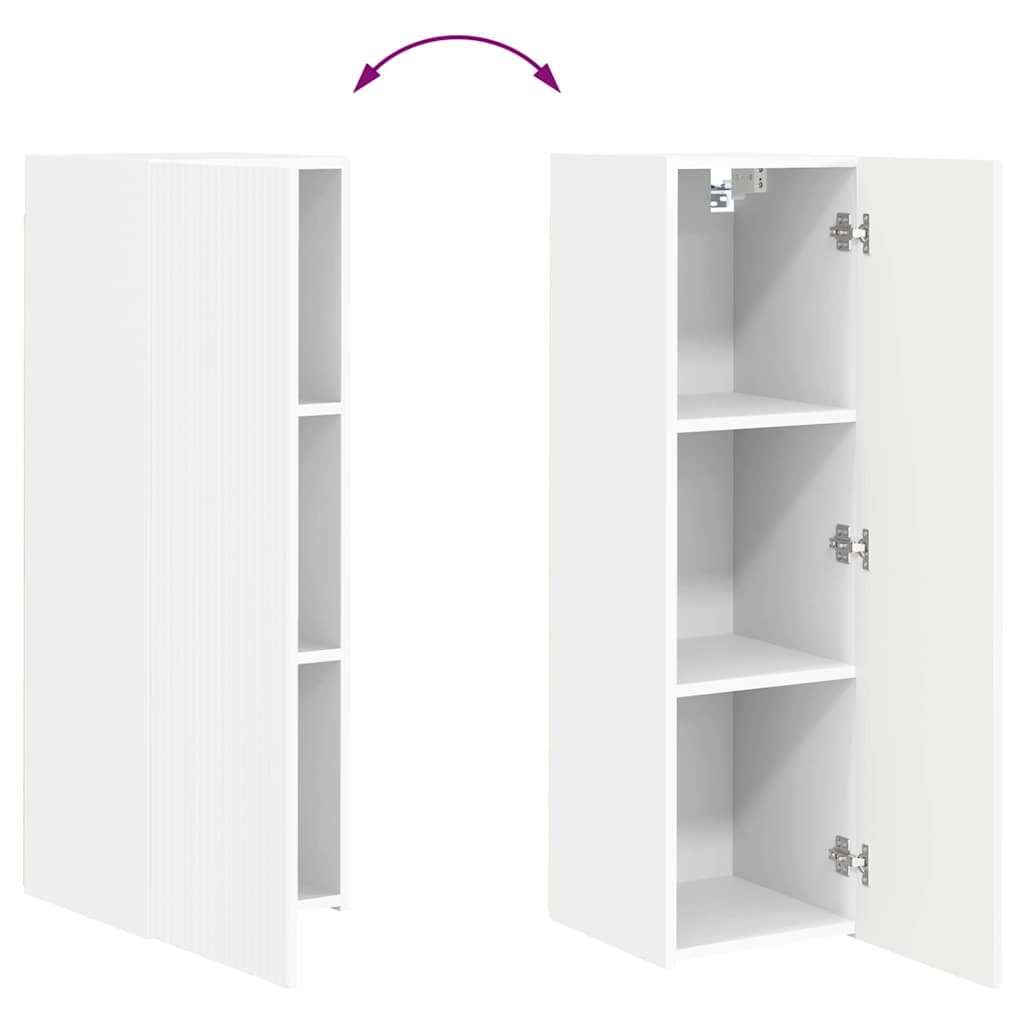 Mueble De Tv Montado En La Pared 30 X 31 X 100 Cm